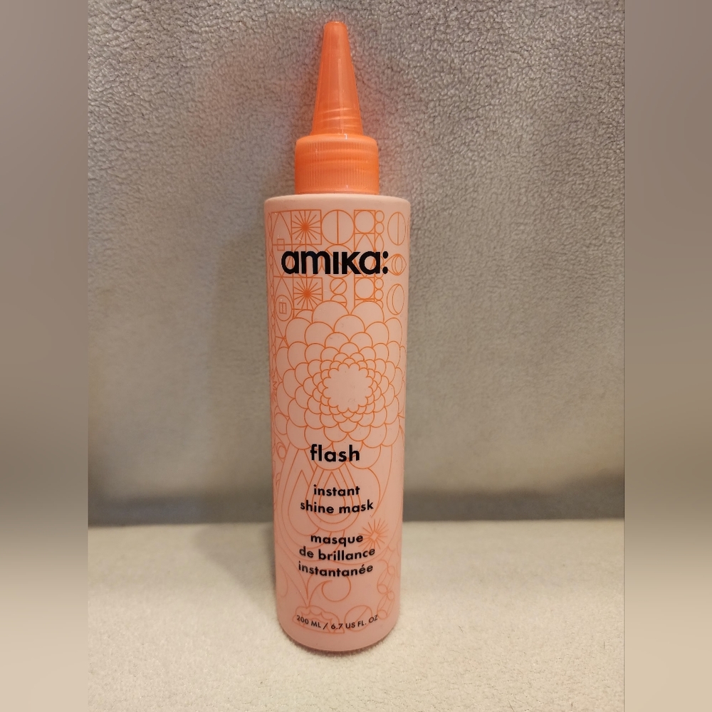 Amika Flash Instant Shine Mask 6.7oz New